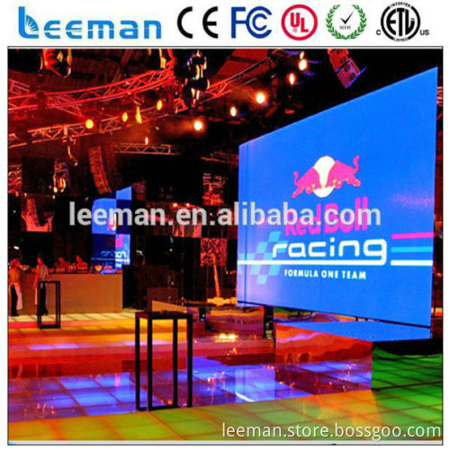 Leeman stage SMD 3IN1 full color P4 indoor led video display screen
